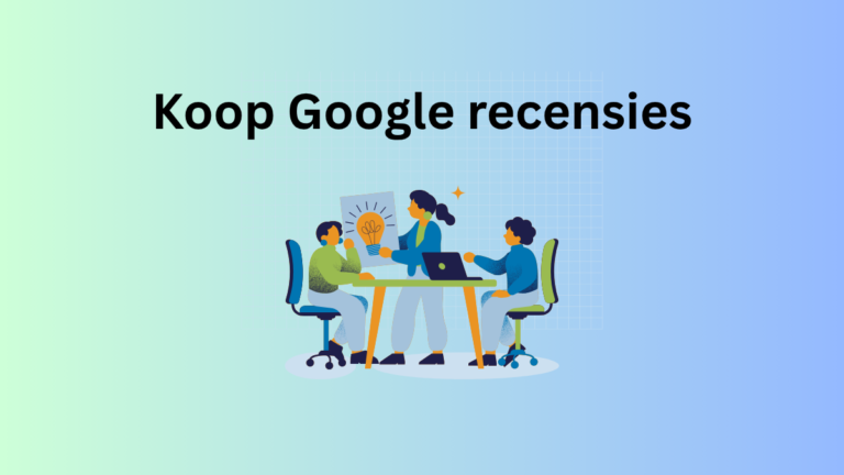 Koop Google recensies