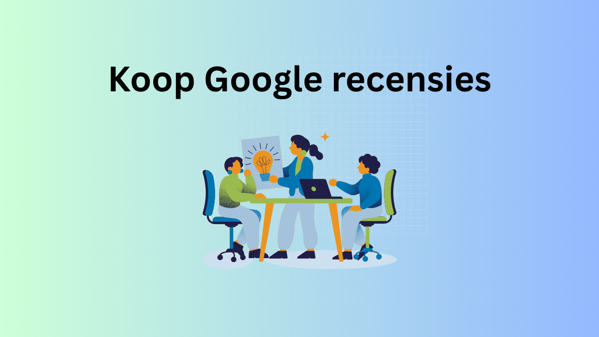 Koop Google recensies